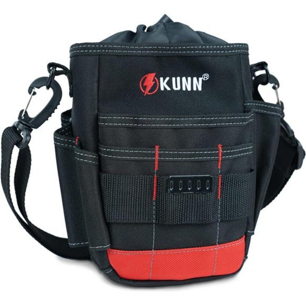 Shoulder Strap Tool Pouch Utility Tool Belt Pouches,Compact Top Drawstring